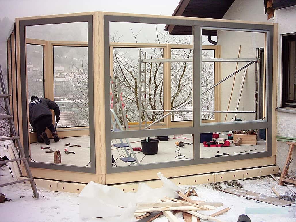 Montagebeginn in Öhringen