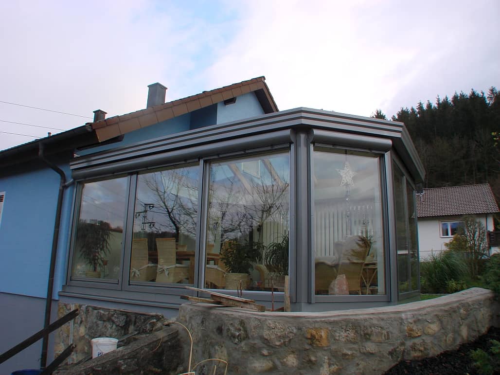 Flachdachwintergarten Öhringen