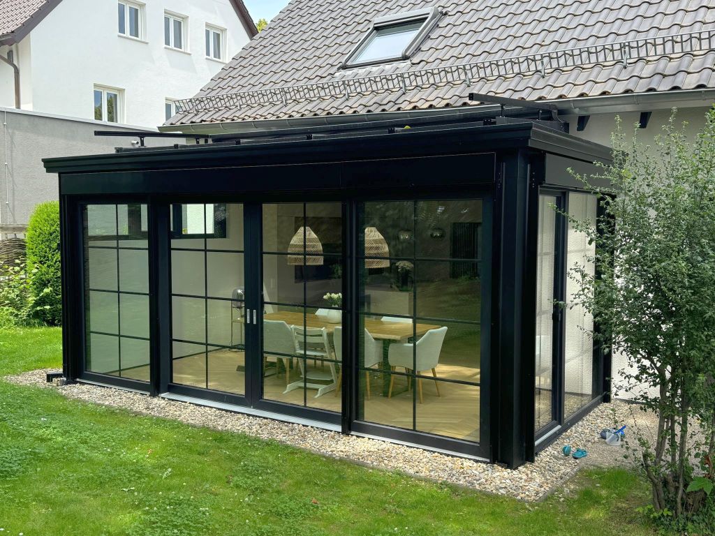 Flachdachwintergarten Stuttgart-Vaihingen