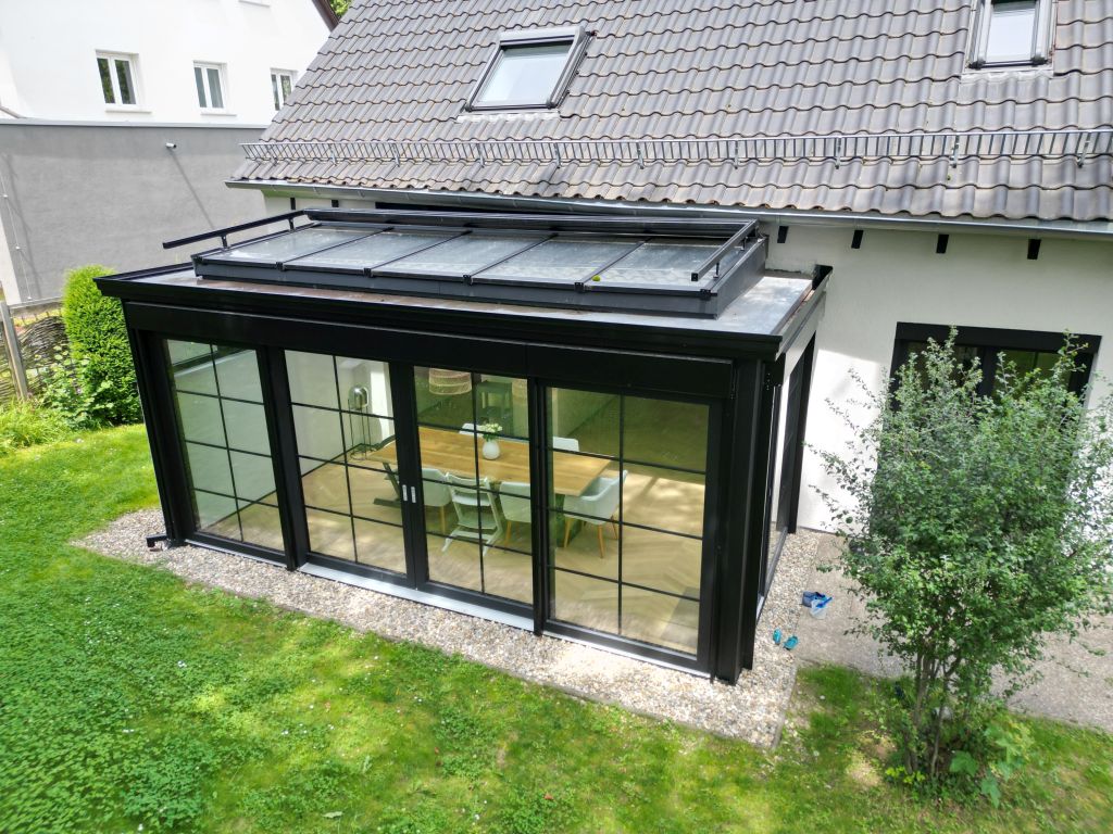 Flachdachwintergarten Stuttgart Vaihingen