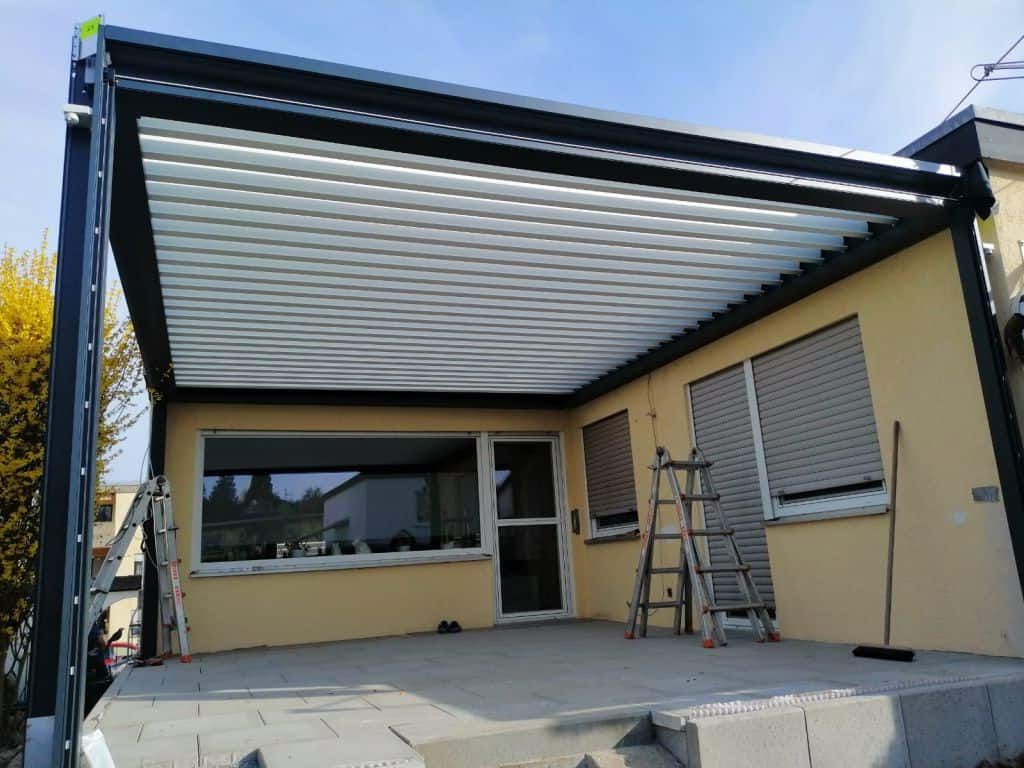 Montage der Lamellen