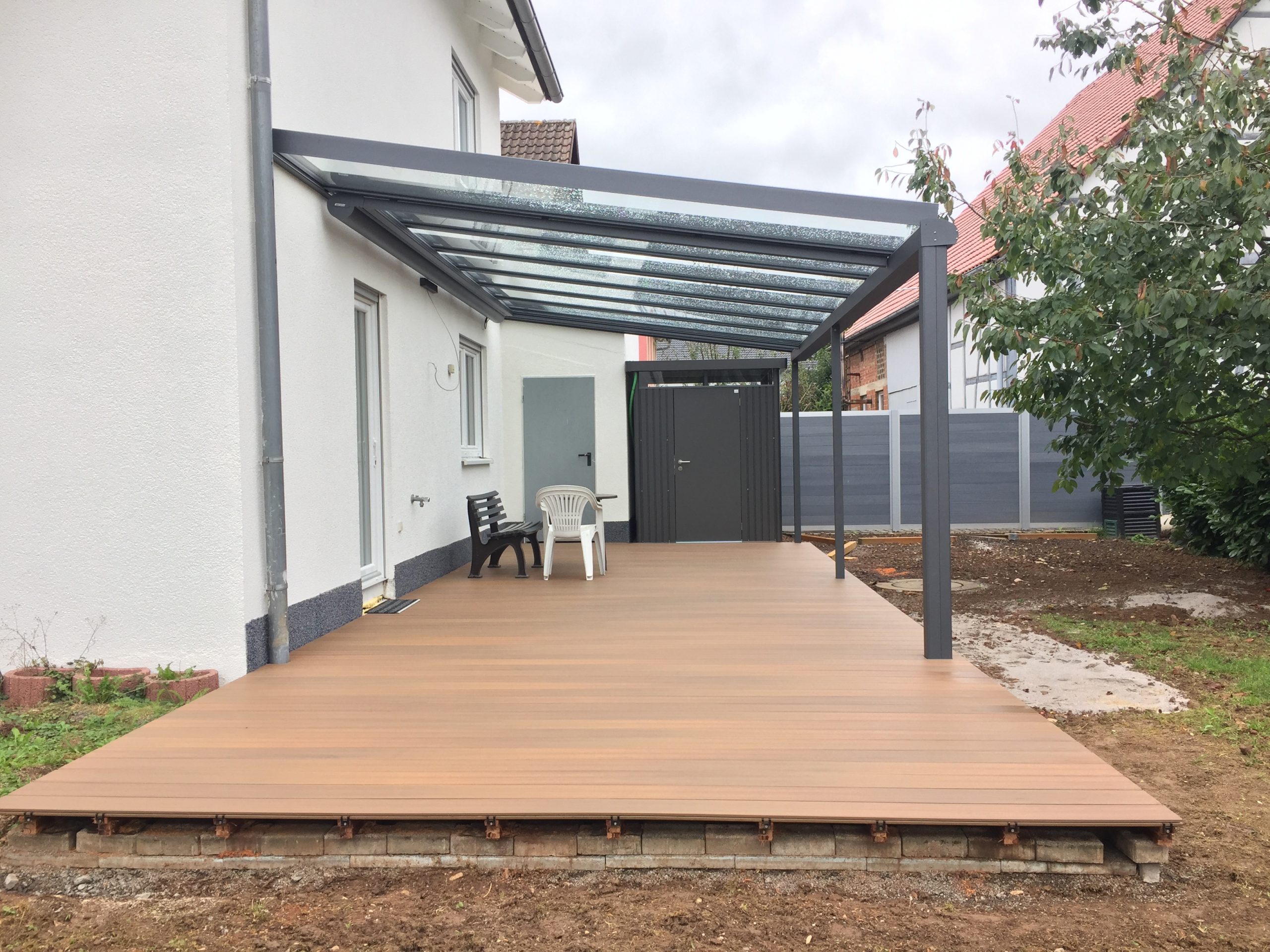 Das Terrassendach in Kleingartach