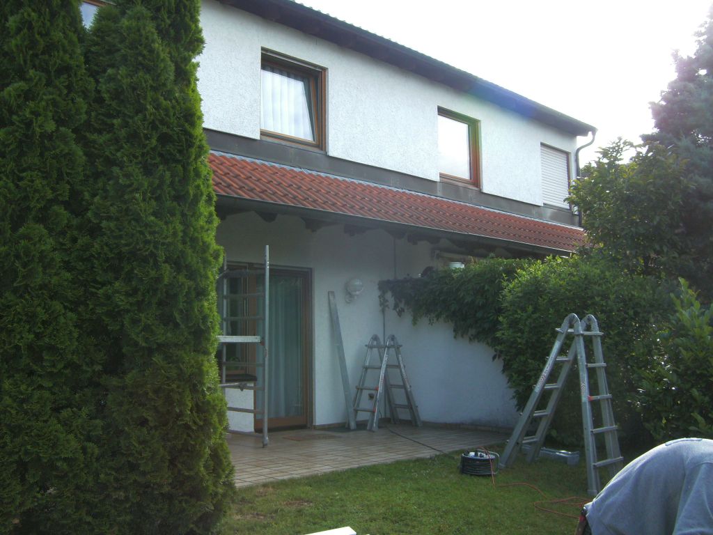 Montagebeginn in Hockenheim