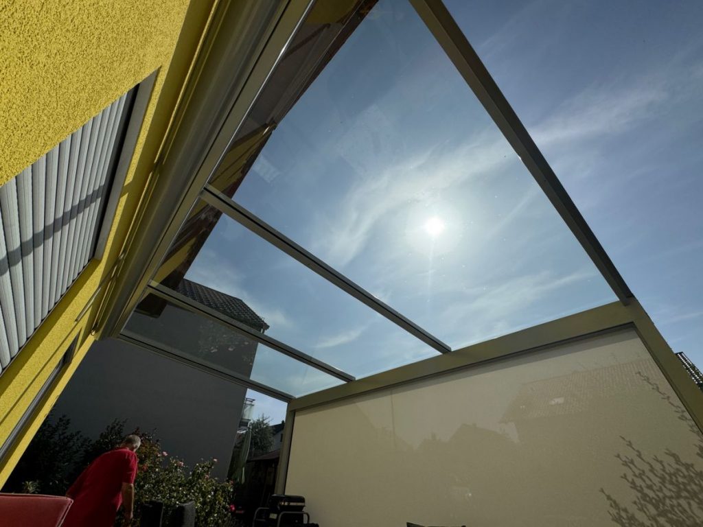 Terrassendach 5,5 x 3,6 Meter