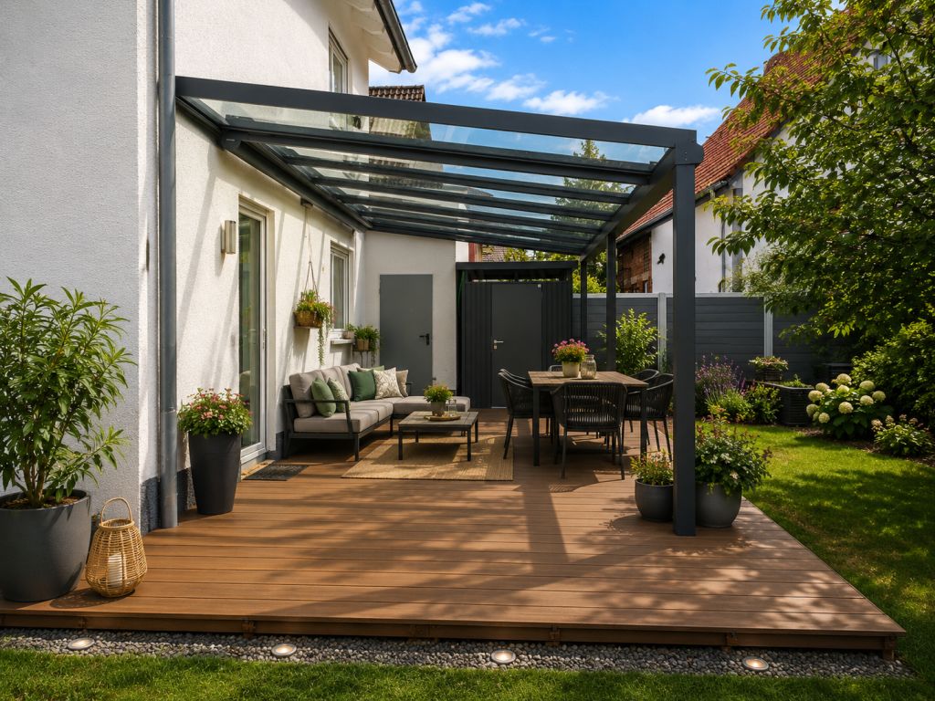 Das Terrassendach in Kleingartach