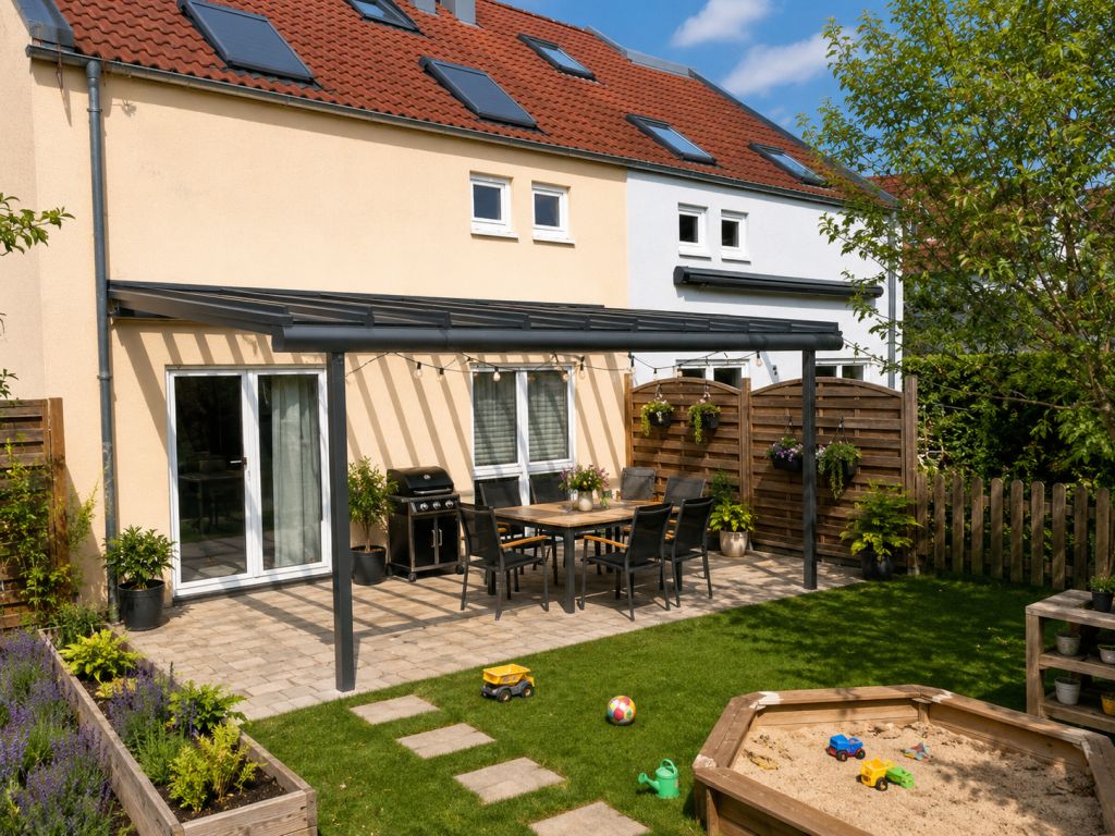 Das Terrassendach in Neulingen