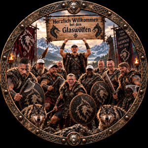 Gruppenbild Glaswölfe
